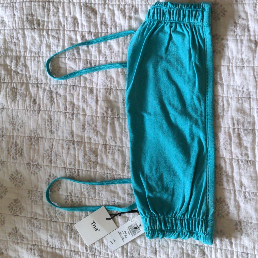Tna bra top, aqua/teal, Large